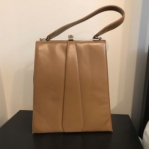 Tan vintage purse